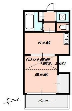 ヒルズ本厚木の物件間取画像